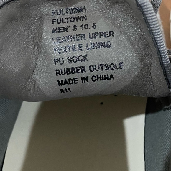 New Men’s Steve Madden Fultown Suede Sneaker Boots - Picture 7 of 7